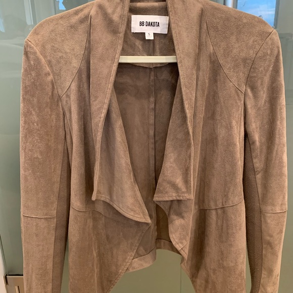 BB Dakota Faux Suede Jacket - Picture 1 of 8